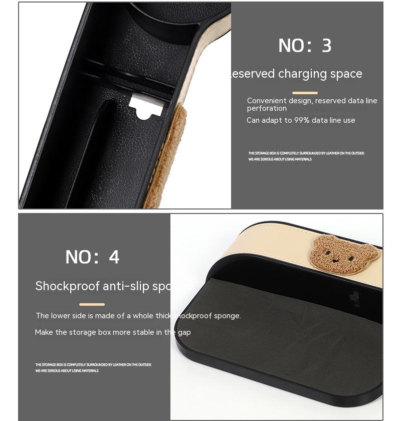 Car Seat Gap Storage Box