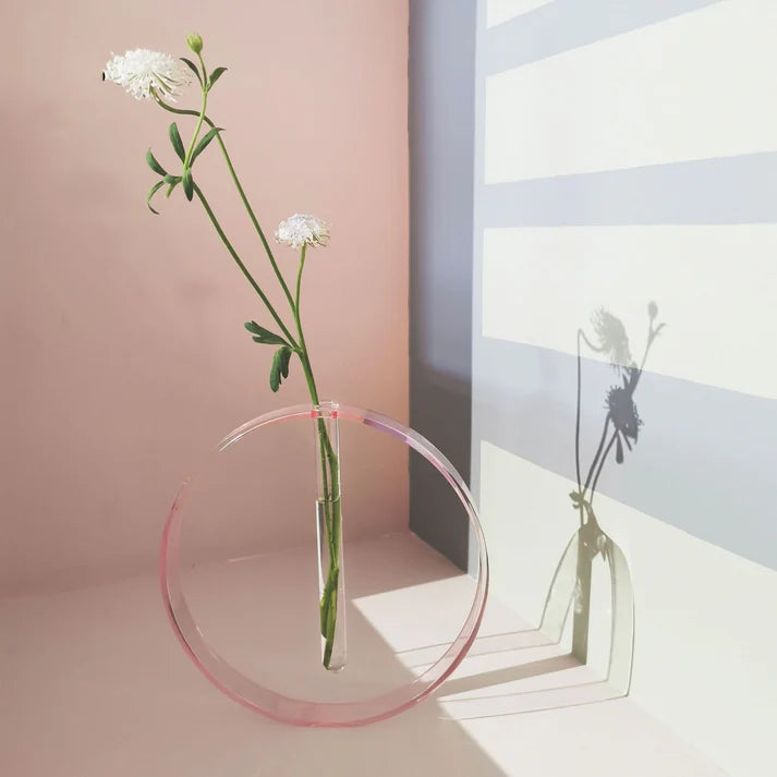 Transparent Test Tube Vase