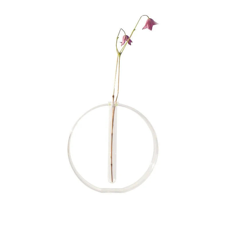 Transparent Test Tube Vase