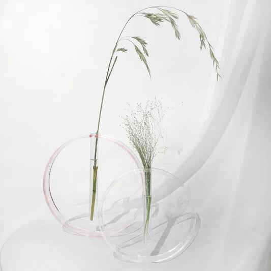 Transparent Test Tube Vase