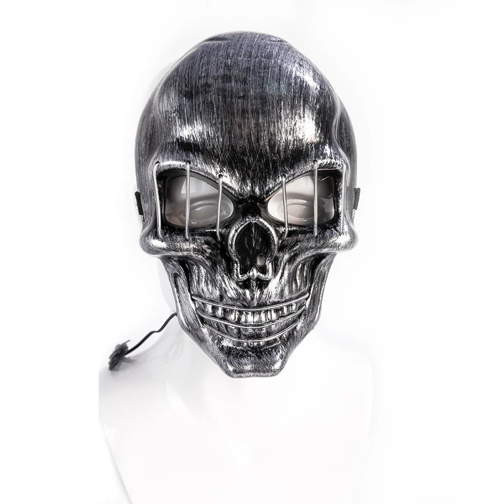 LED Face Skull Mask