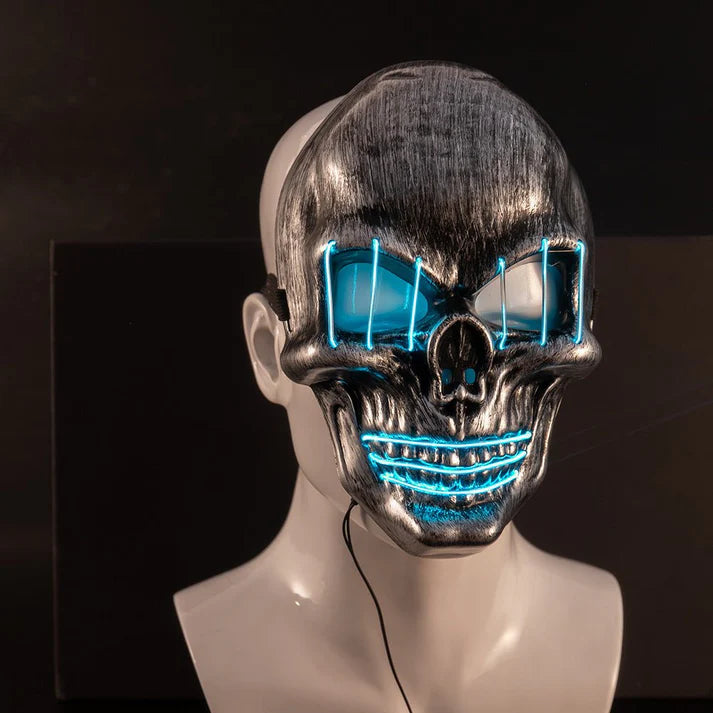 LED Face Skull Mask